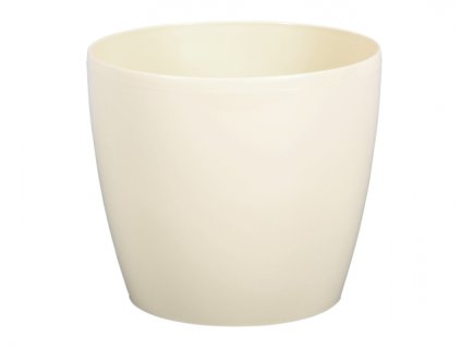 258333 1 obal na kvetnik magnolia plastovy leskly d14x12cm
