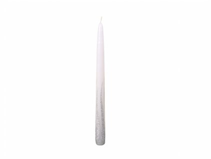 260748 1 svicka flame silver konicka 29cm