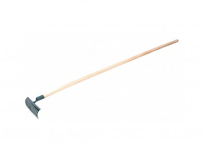 J.A.D. Tools 5481 Železné hrábě s násadou 150 cm, 10 zubů