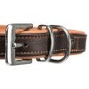 170475 3 obojek active comfort kozeny l 47 54 cm 30 mm hneda svetlehneda