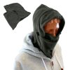 200565 bq42b balaclava fleece maska 3v1 seda