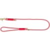 341560 soft rope kulate tkane voditko cervena kremova