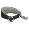 361796 3 kozeny obojek active comfort pro chrty cerna seda
