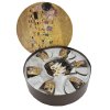 368528 5 home elements sada 6 ks salky 250 ml s podsalky a lzickami klimt polibek tmavy