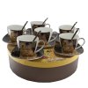 368528 home elements sada 6 ks salky 250 ml s podsalky a lzickami klimt polibek tmavy