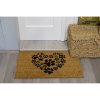 370163 2 home elements rohoz z kokosovych vlaken srdce z tlapek 43x73 cm