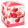 370220 2 arome svicka 90 g ve skle a flower boxu strawberry cream