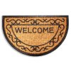 370712 home elements rohoz pp kokos pulkruh welcome 45x75 cm