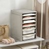 371651 1 bama box ordino 34x41x53 cm barva seda bila