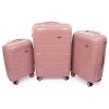 Zestaw walizek 3w1 POLIPROPYLEN HU357 ROSE RED [31750] 1200