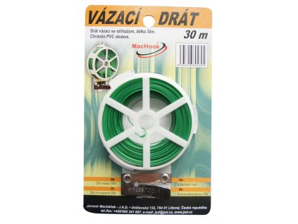 128872 vazaci drat pvc 30m se strihacem