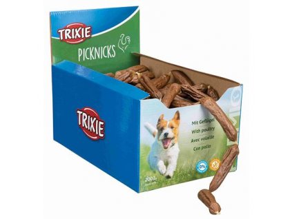 237744 premio picknicks klobasky drubezi maso 8g 200ks trixie