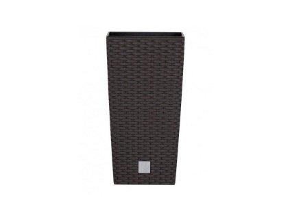 129003 prosperplast 12247 kvetinac rato square 40 cm hnedy