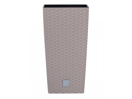 129006 prosperplast 12248 kvetinac rato square 40 cm bezovy