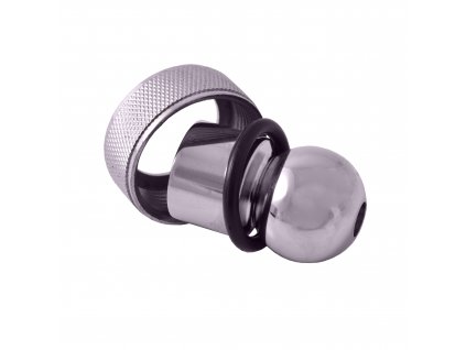 Kovový guľový kĺb k sprche PS0043 vrátane matice a tesnenia - chróm (Farba kov)