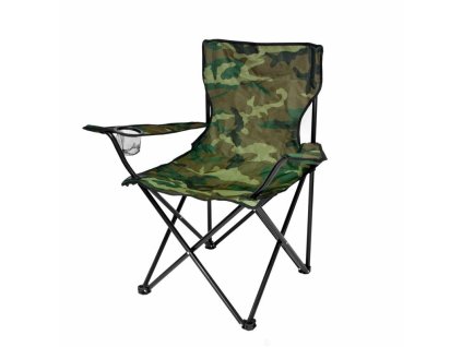 L66F1 Turistické Rybárske Kreslo Camo