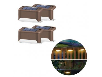 Q30C2 Solárna Lampa Rohový Panel 4 Ks