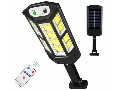 ZD96 SOLÁRNA LED LAMPA 300W SNÍMAČ SÚMRAKU A POHYBU
