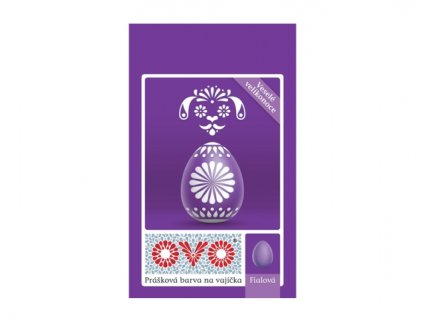 149751 barva na vajicka ovo praskova fialova