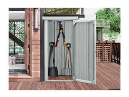 Prístrešok PREMIUM na náradie pozink zelený 1,8m2 1x0,8x1,8m