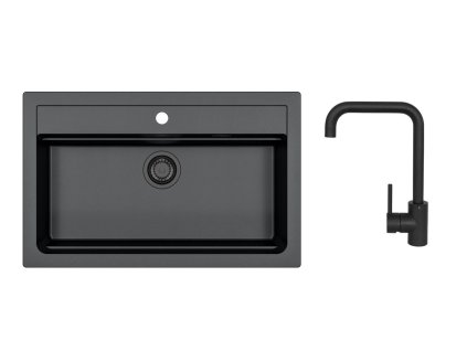 SET ALVEUS ATROX 40 / 91 + BATÉRIA OZ black addition