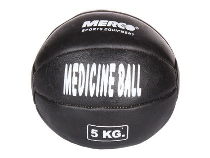 Black Leather kožený medicinální míč hmotnost 6 kg