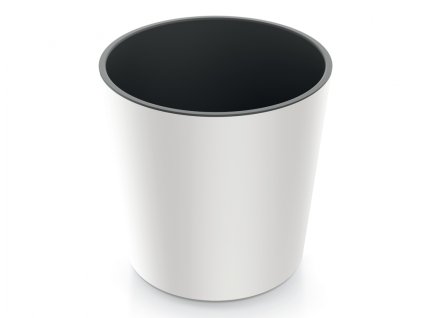 Obal na črepník URBI ROUND 2v1 plastový d25x25cm