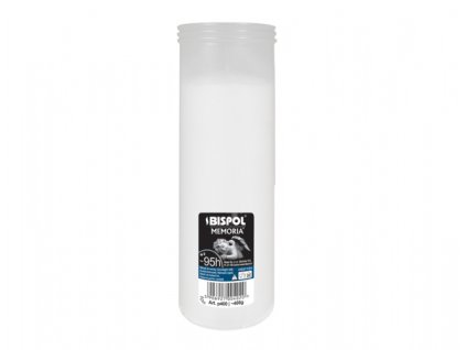 219396 napln do hrbitovni lampy lisovany vosk plast 400g d6 5x21cm