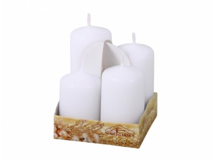 93594 svicky adventni stupnovite matne d4x6 7 8 9cm 4ks