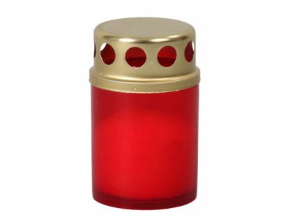 154713 lampicka hrbitovni lisovany vosk plast 40g d5x9cm mom 28ks