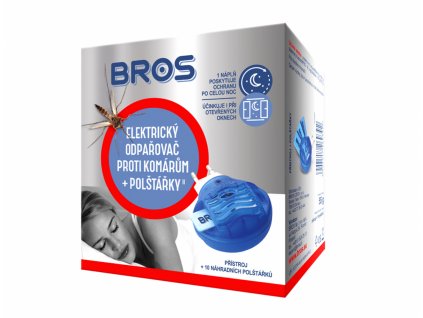 159678 odparovac bros elektricky proti komarum polstarky 10ks