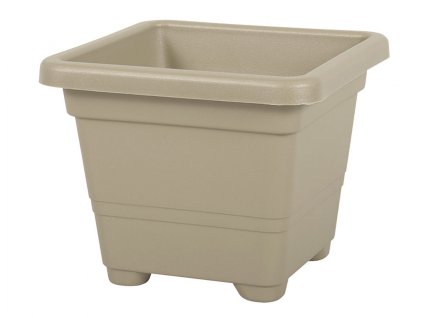 98655 kvetnik quadrato plastovy 32x32x26cm