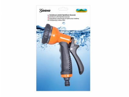 261435 pistole na hadici zavlazovaci 8polohova s kovovym vnitrkem