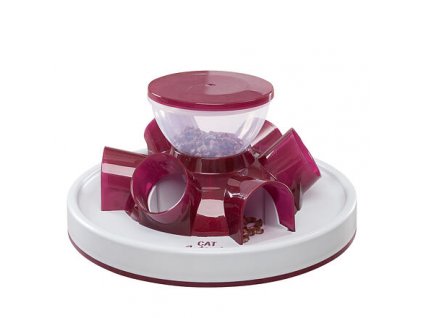 247773 cat activity tunnel feeder krmitko s tunylky 28 14 cm