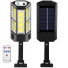 ZD96 SOLÁRNA LED LAMPA 300W SNÍMAČ SÚMRAKU A POHYBU