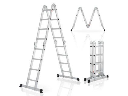 Hliníkový multifunkční žebřík 470 cm