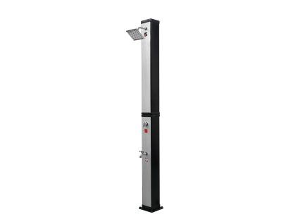 13029 solarna sprcha square 40 l strieborna