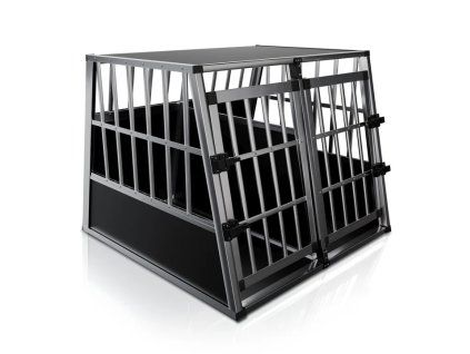 Alu přepravka pro psy XL