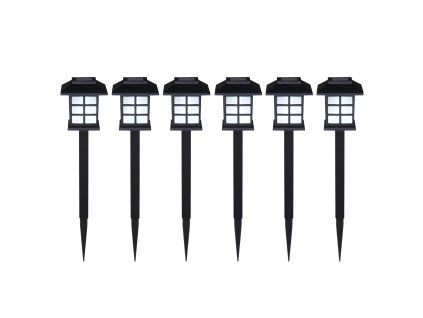 Sada 6 LED solárních lamp 26190