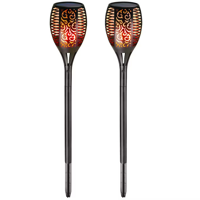 Fotografie produktu: Sada 2 LED solárních lamp s efektem plamene