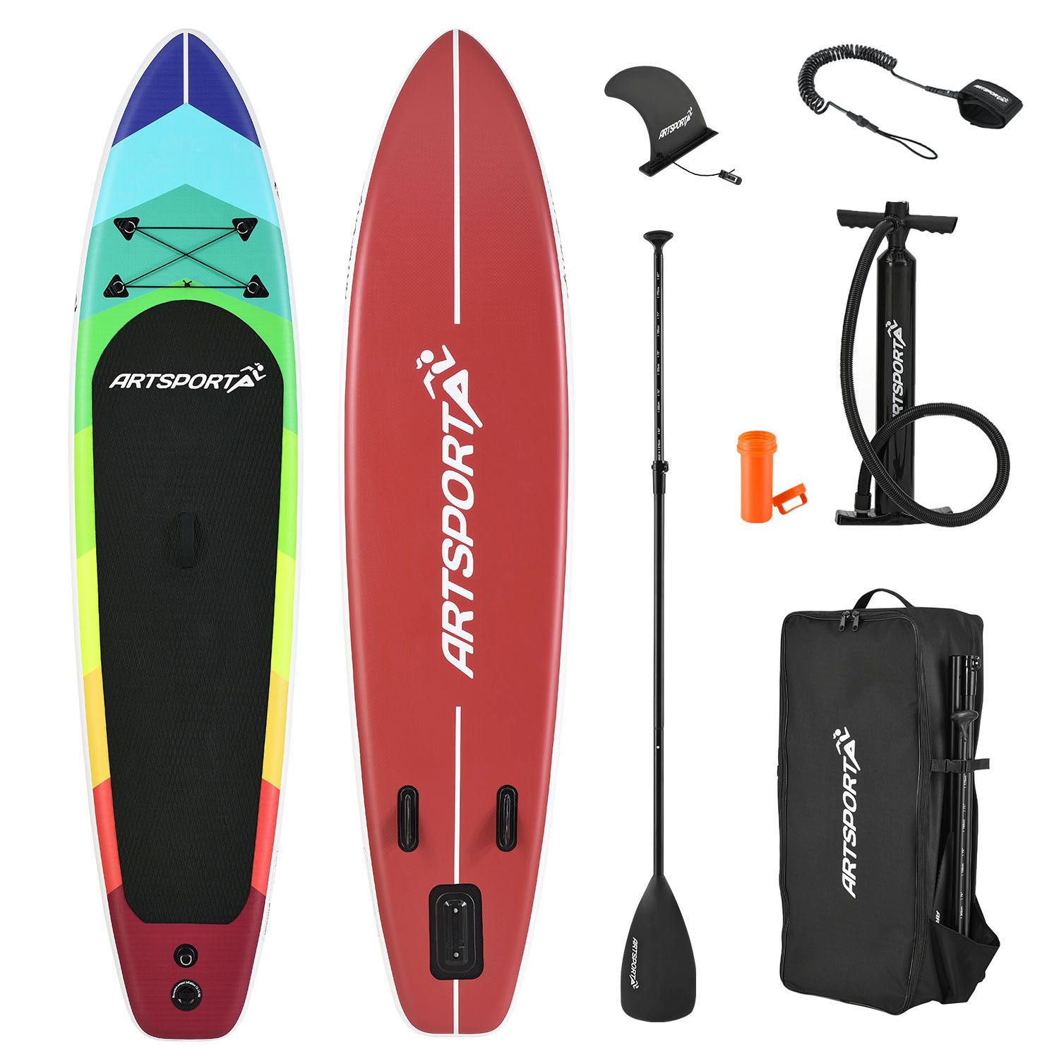 Fotografie produktu: Paddleboard s příslušenstvím - barevný