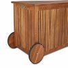 Dřevěný úložný box - akát - 117 cm 22877