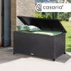 Úložný box s kolečky 370 L - černý využití