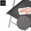 Sada 2 hliníkových křesel - stříbrné materiál