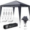 Zahradní altán Capri 3x3 m - antracit obsah