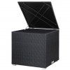 Úložný box 75x75x70cm - černá