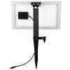 Solární fontána LED 260 l/h solární panel