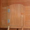 Domeček pro slepice 191x151x148 cm dvířka