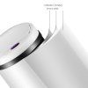 Bezdotykový odpadkový koš s USB 40 l - bílý materiál