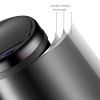 Bezdotykový odpadkový koš s USB 30l - černý materiál